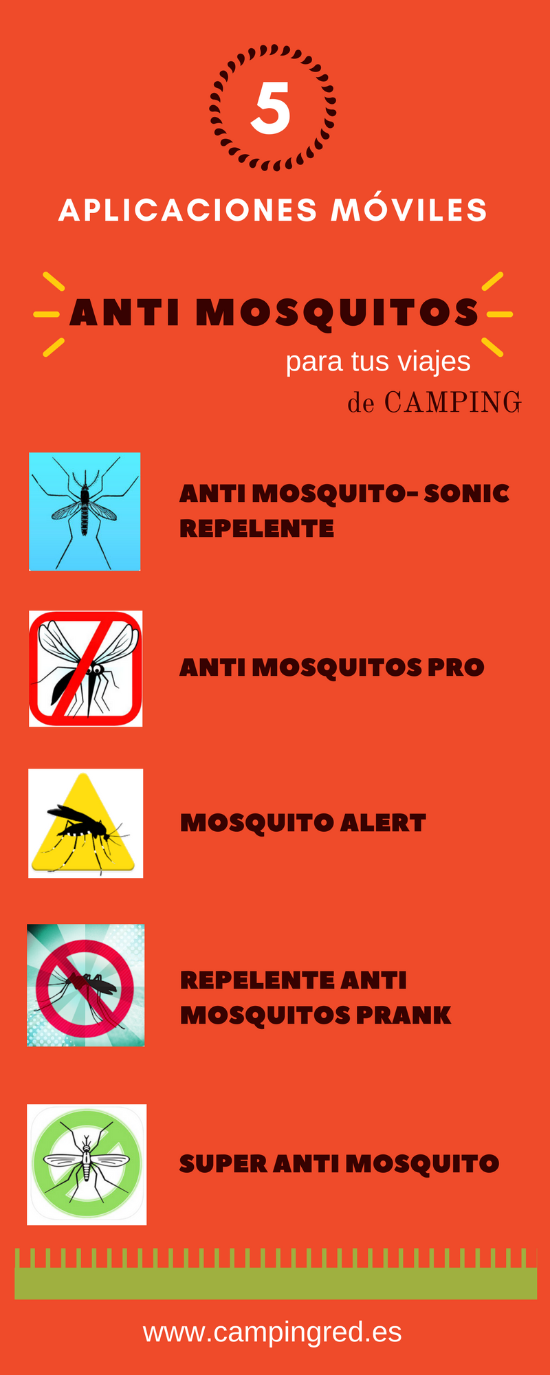 aplicaciones móviles antimosquitos