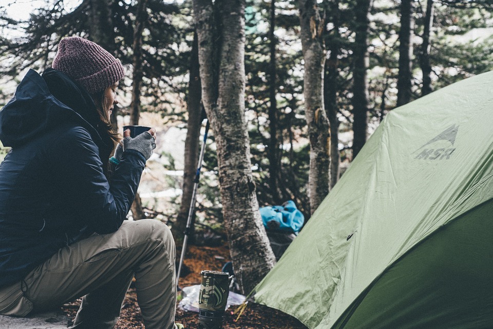 millennials camping